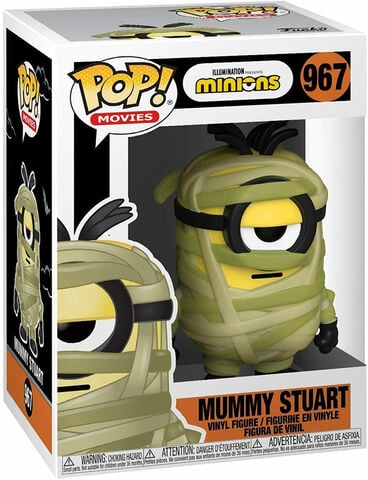 Figurine Funko Pop! N°967 - Minions - Stuart En Momie